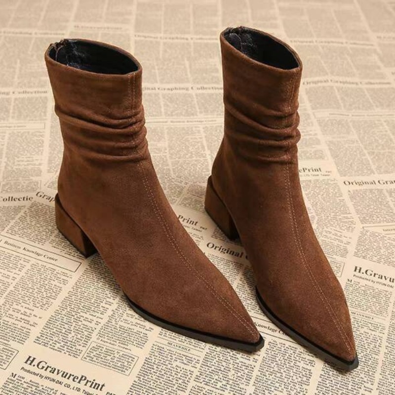 Outdoor Lighting Modern - Women Outdoor Retro Knight Boots Anti-slip