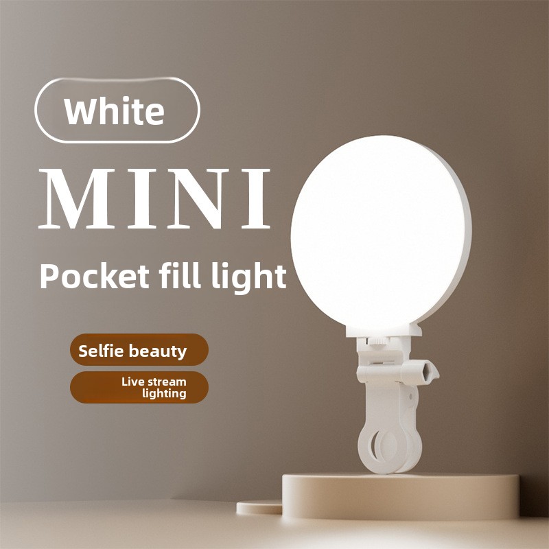 Outdoor Lighting Video Shooting - Pocket fill light rechargeable mobile phone