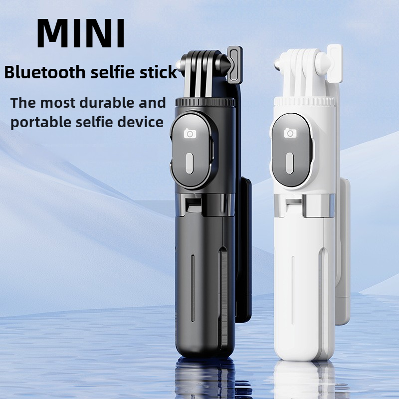 Outdoor Lighting Video Shooting - P08Y Selfie Stick Tripod, Foldable Bluetooth