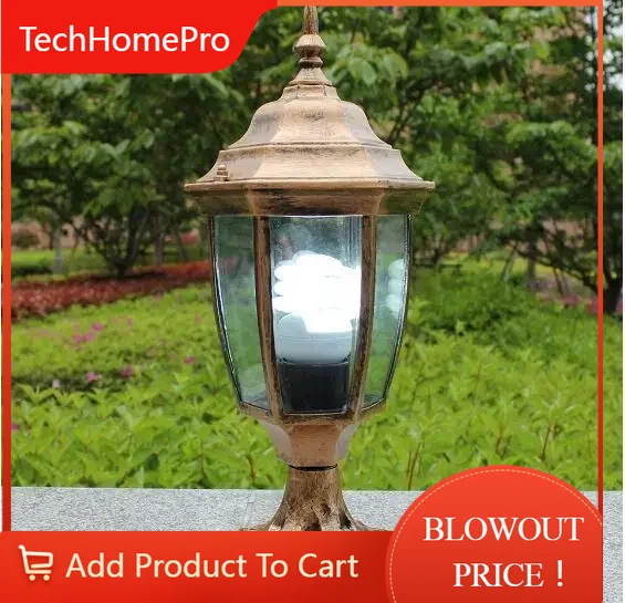 Outdoor Lighting For Fence - TechHPAntique Brass Landscape Vintage Classical Outdoor