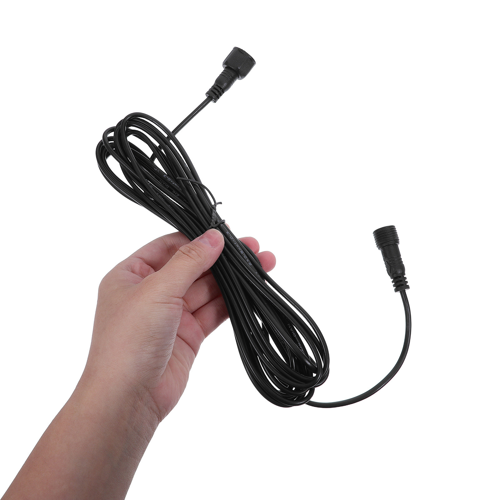 Outdoor Lighting Extension Cord - 16.4ft Solar Extension Cable 2Pin Waterproof