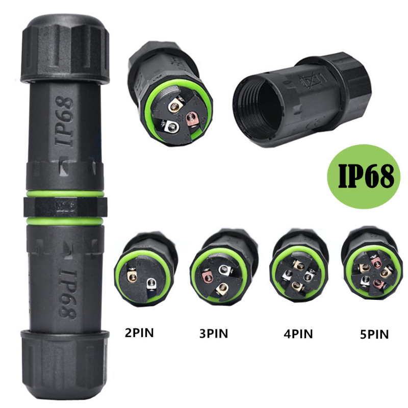 Outdoor Lighting Wire Connectors - M16 Waterproof Cable Connector IP68 Outdoor