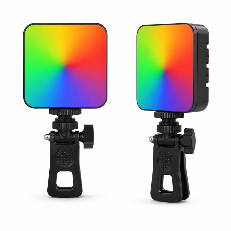 Outdoor Lighting Video Shooting - DY11Mini Portable Clip-On Phone Fill Light
