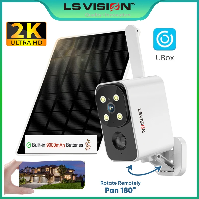 Outdoor Lighting Transformer - LS VISION Outdoor Solar Camera Wireless