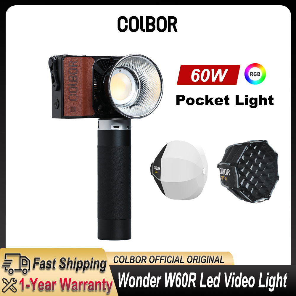 Outdoor Lighting Video Shooting - Colbor Wonder W60 RGB LED Video