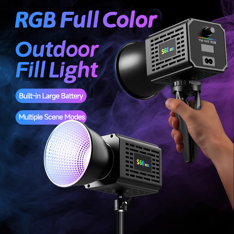 Outdoor Lighting Video Shooting - MIAOTU RGB Portable Photography LED Video