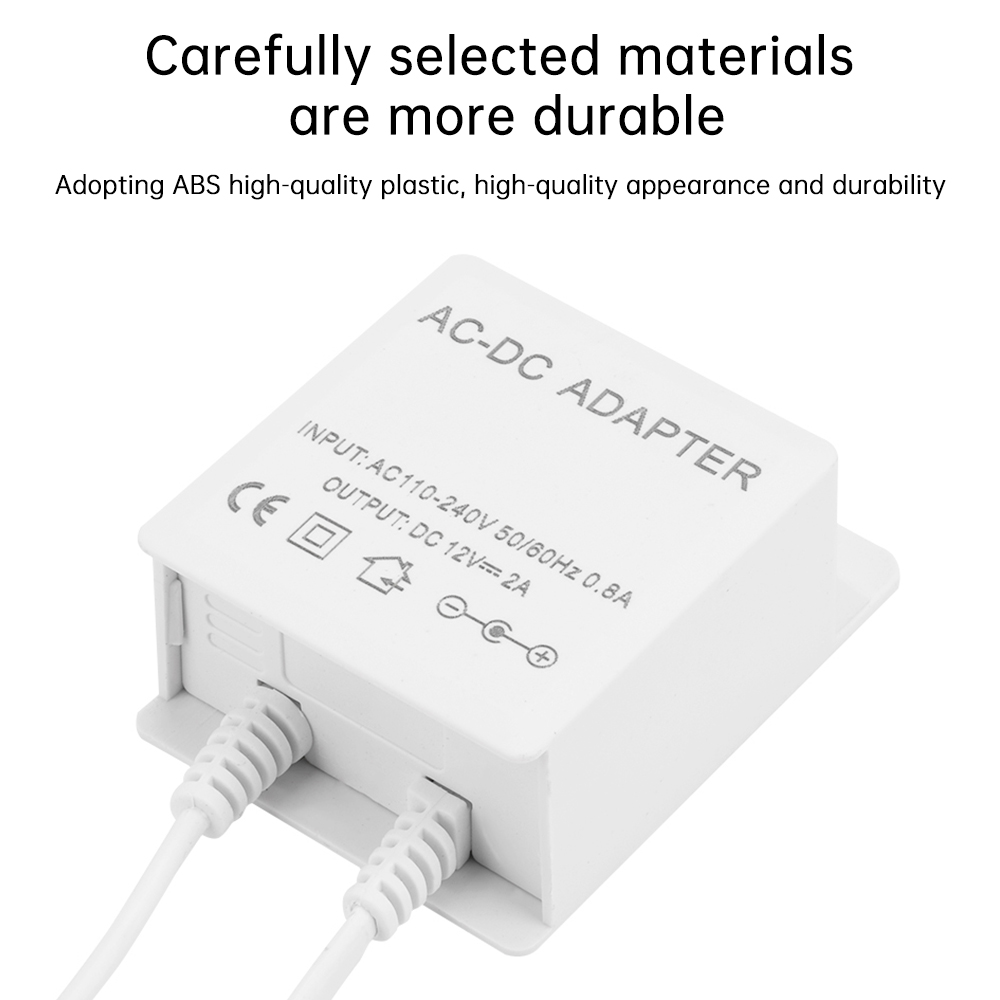 DC12V 2A EU Plug Adapter Secur - огляд і ціна Outdoor Lighting Socket