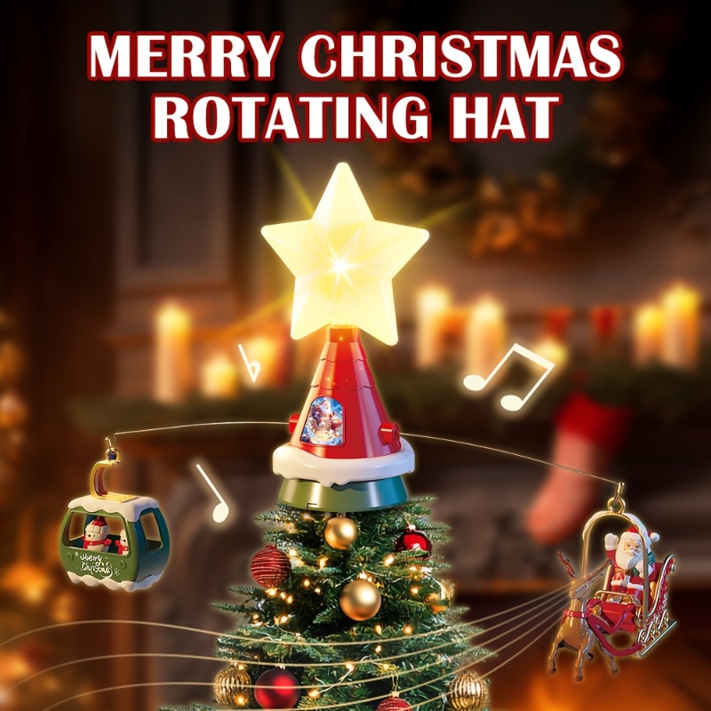 Christmas Tree Top Rotating Ca - огляд і ціна Outdoor Lighting Tree