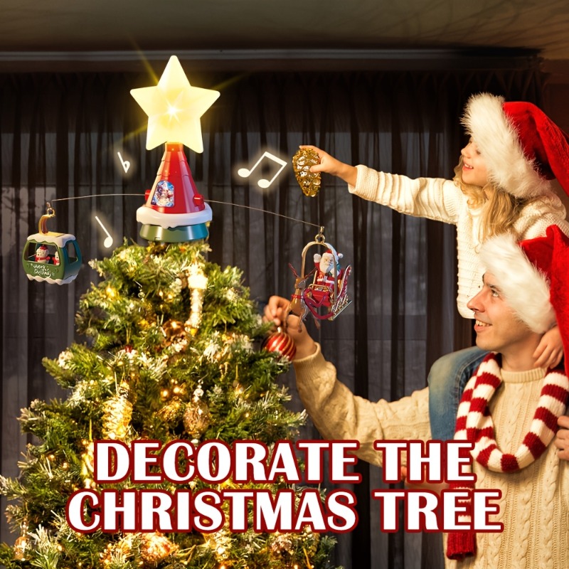 Christmas Tree Top Rotating Ca - огляд і ціна Outdoor Lighting Tree