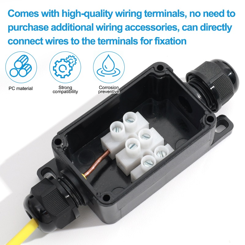 450V Outdoor Waterproof IP66 E - огляд і ціна Outdoor Lighting Wire Connectors