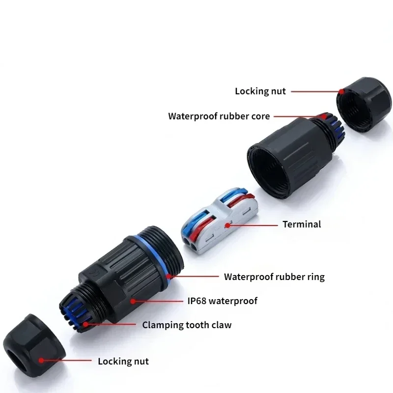I Shape IP68 Waterproof Connec - огляд і ціна Outdoor Lighting Wire Connectors