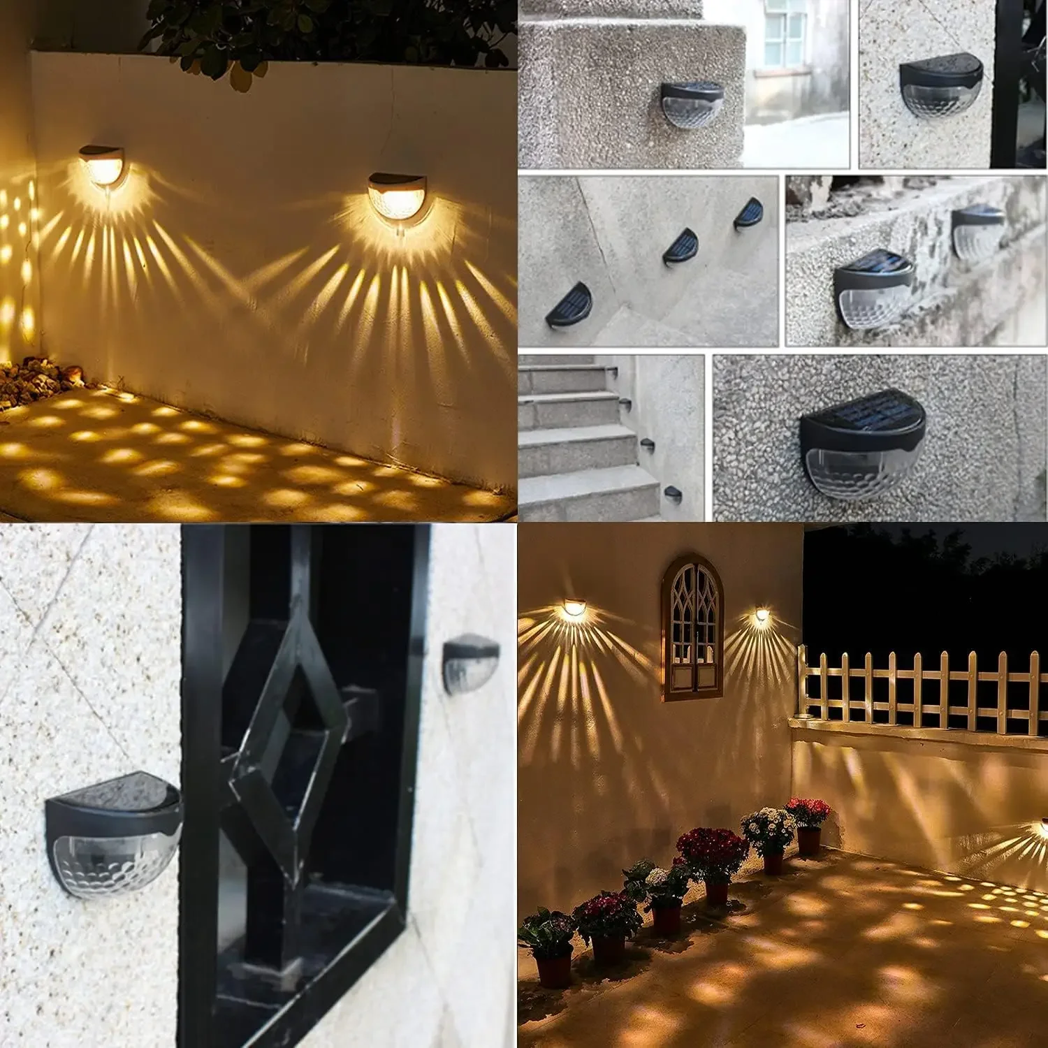 LED Solar Light Outdoor Wall L - огляд і ціна Outdoor Lighting For Fence