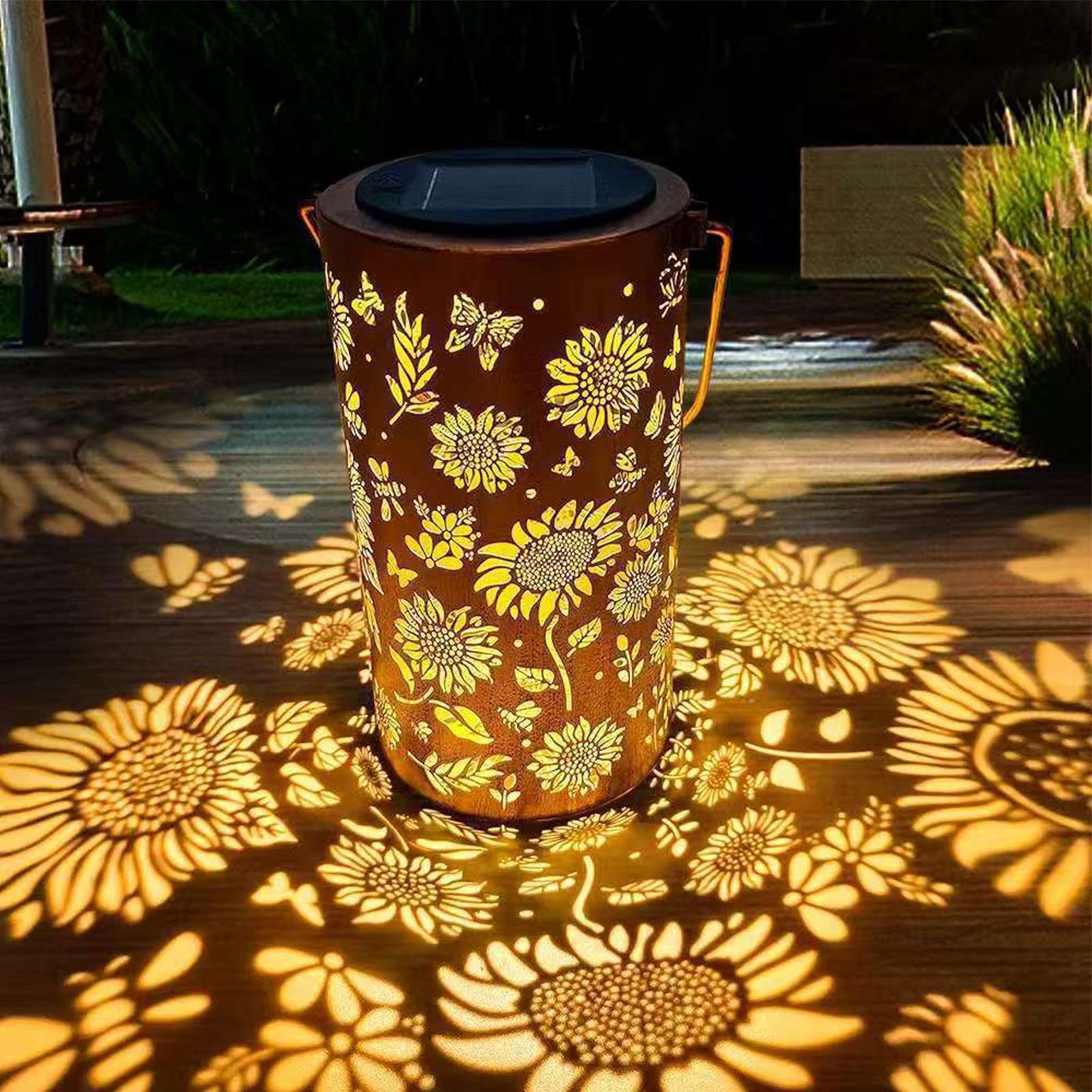 Sunflower Solar Lantern Weathe - огляд і ціна Outdoor Lighting Tree