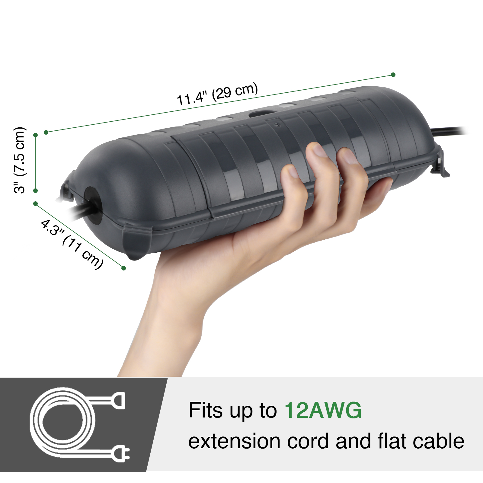 Large Weatherproof Outdoor Ele - огляд і ціна Outdoor Lighting Socket