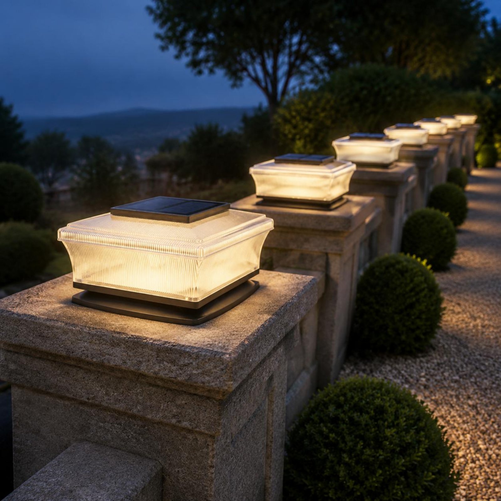Solar Post Cap Light Wireless  - огляд і ціна Outdoor Lighting Modern