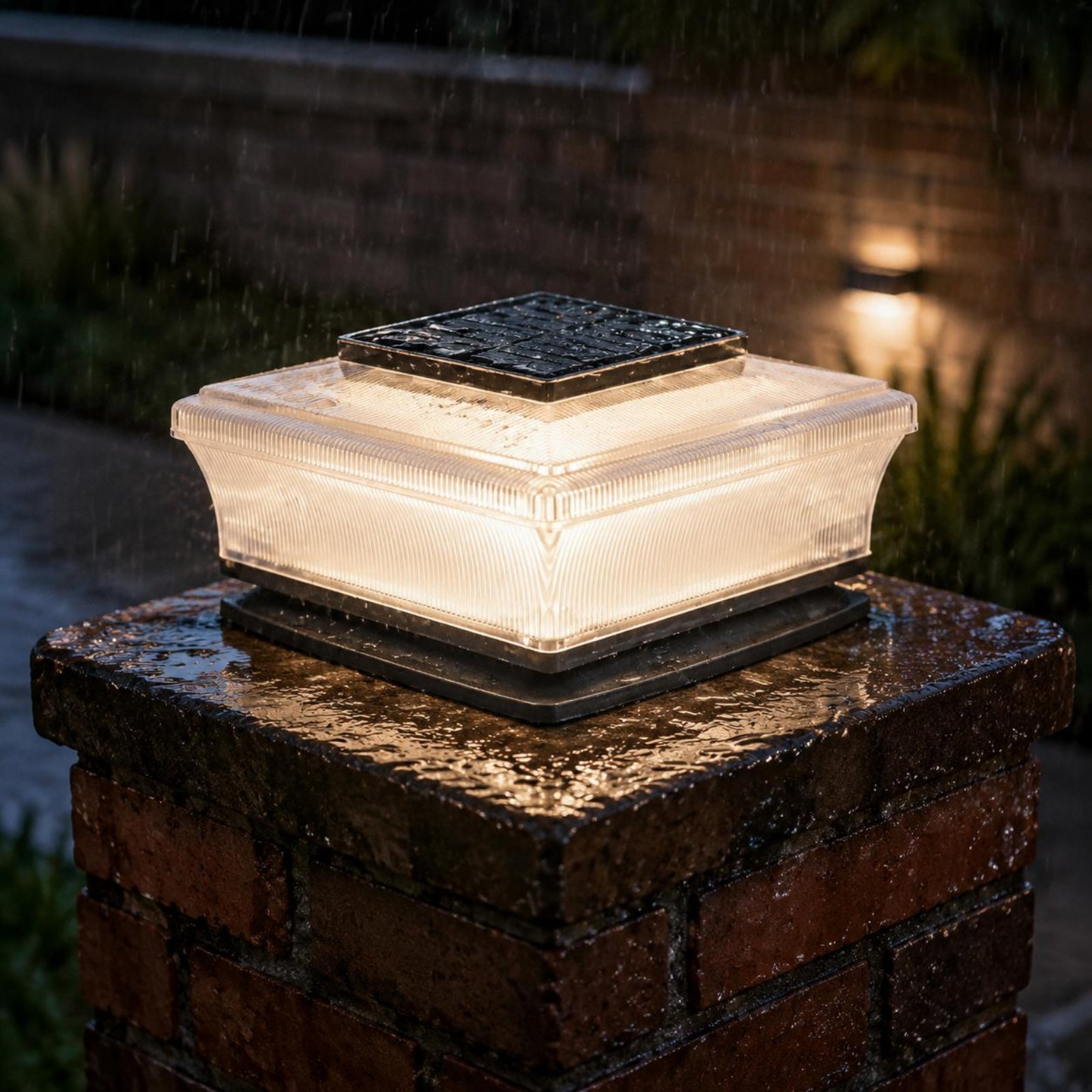 Solar Post Cap Light Wireless  - огляд і ціна Outdoor Lighting Modern
