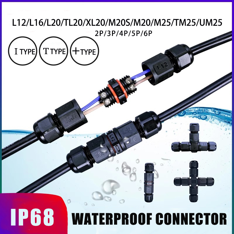 IP68 Waterproof Connector LED  - огляд і ціна Outdoor Lighting Wire Connectors