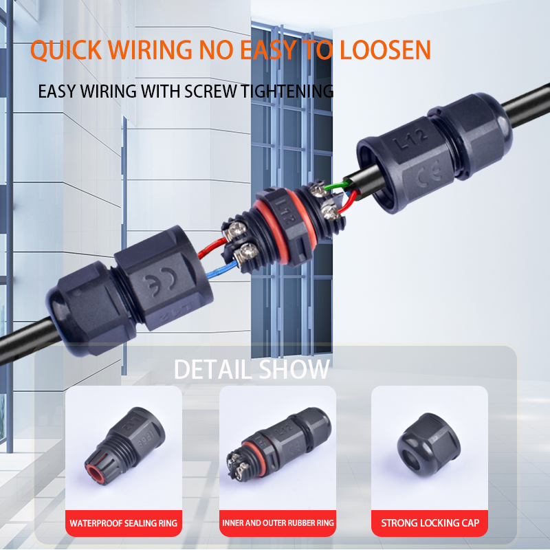 IP68 Waterproof Connector LED  - огляд і ціна Outdoor Lighting Wire Connectors