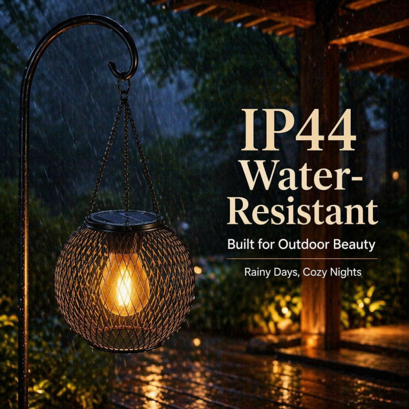 Solar Powered LED Hanging Floo - огляд і ціна Outdoor Lighting Modern
