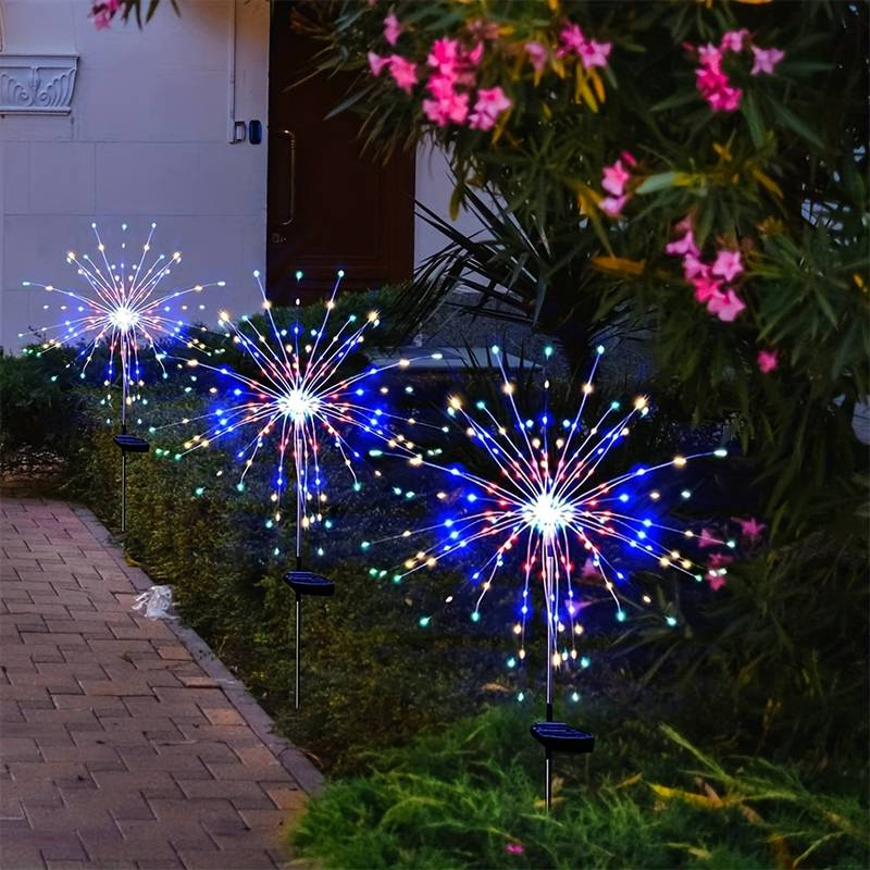 Solar Firework Lights Outdoor  - огляд і ціна Outdoor Lighting Ground