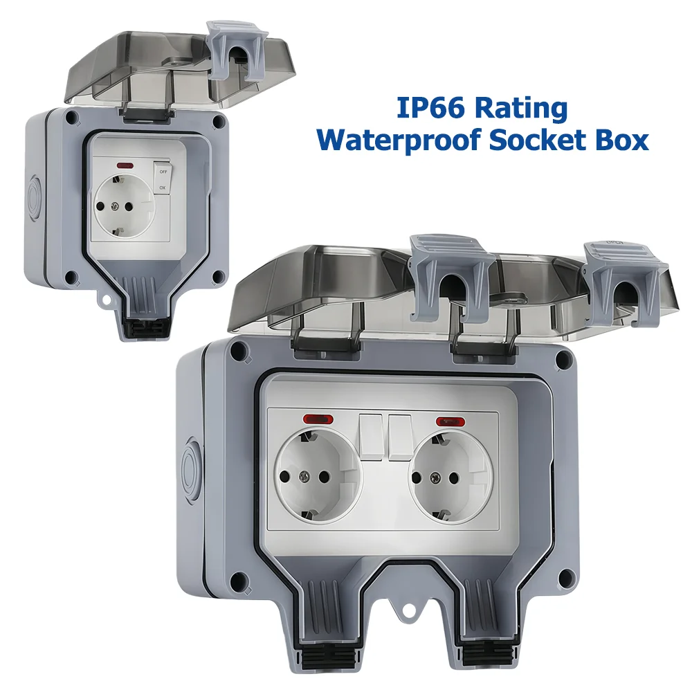 European-Style Outdoor Socket  - огляд і ціна Outdoor Lighting Socket