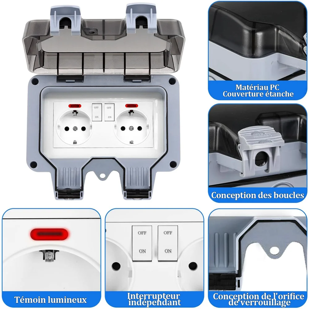 European-Style Outdoor Socket  - огляд і ціна Outdoor Lighting Socket