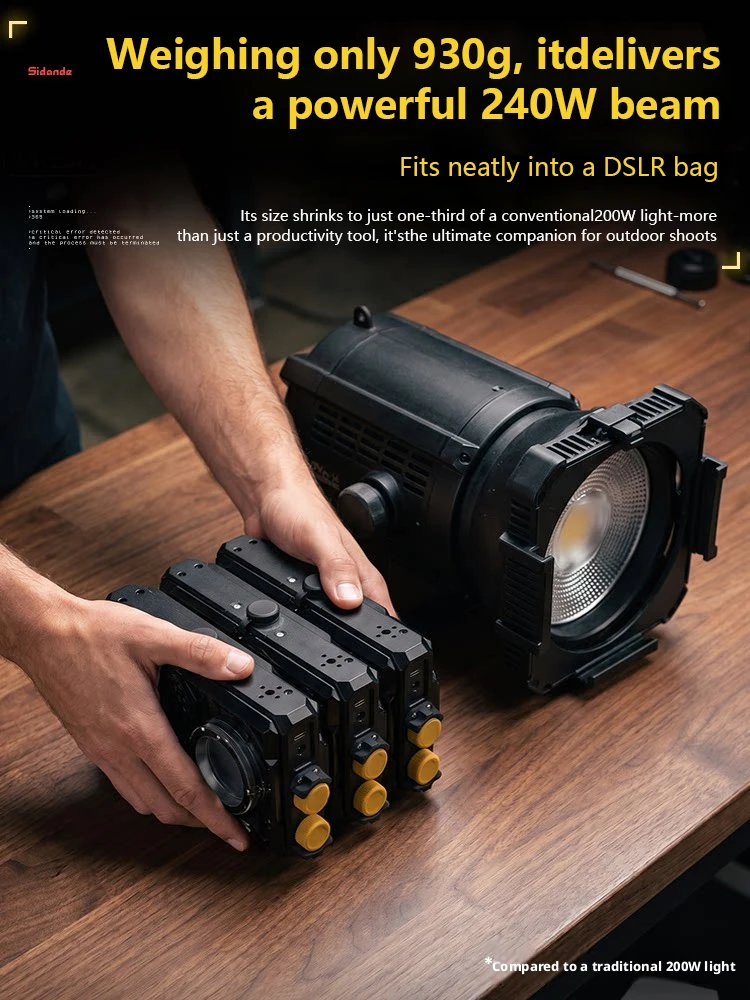 Sidande Q240C 240W Full Color  - огляд і ціна Outdoor Lighting Video Shooting