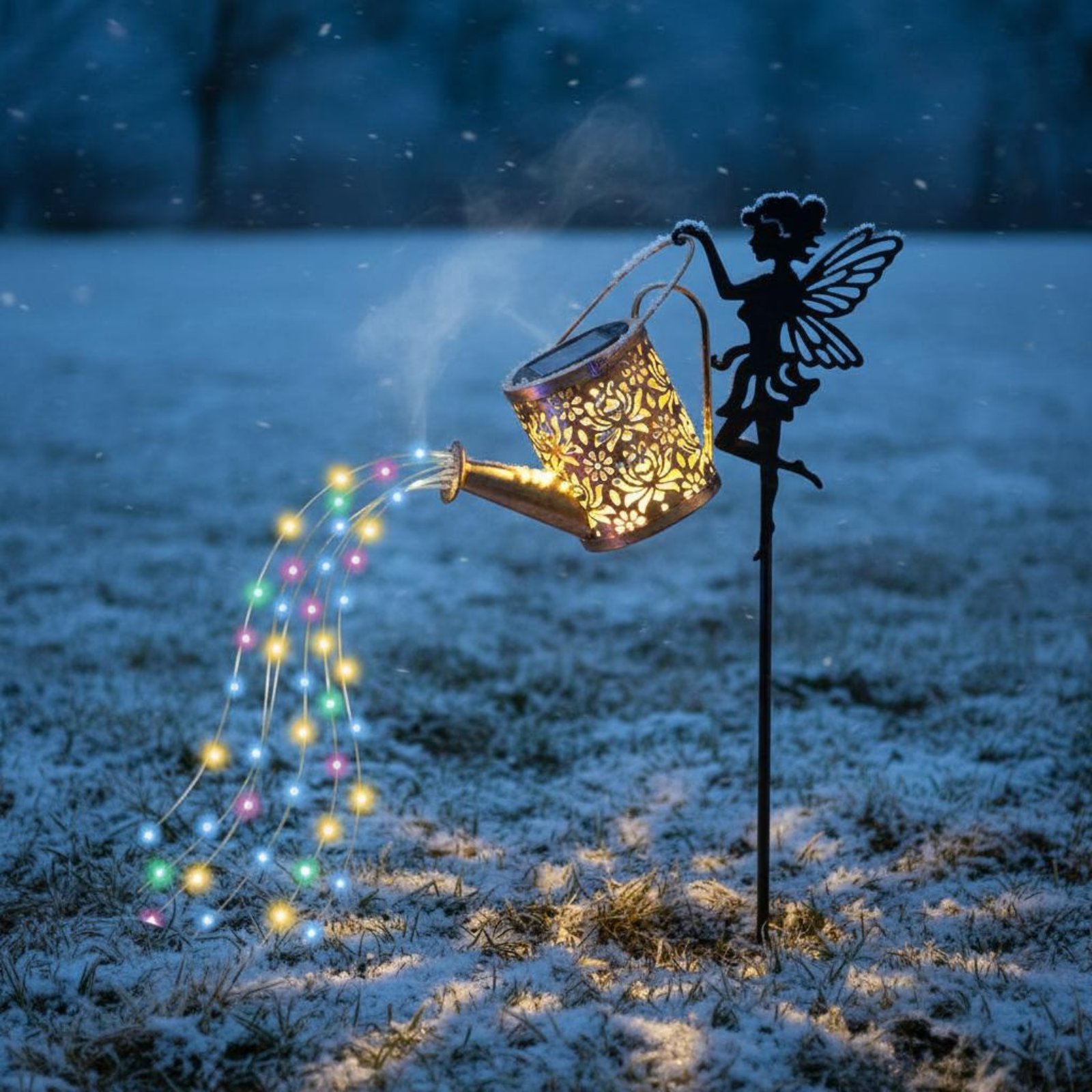Solar Fairy Watering Can Light - огляд і ціна Outdoor Lighting Modern