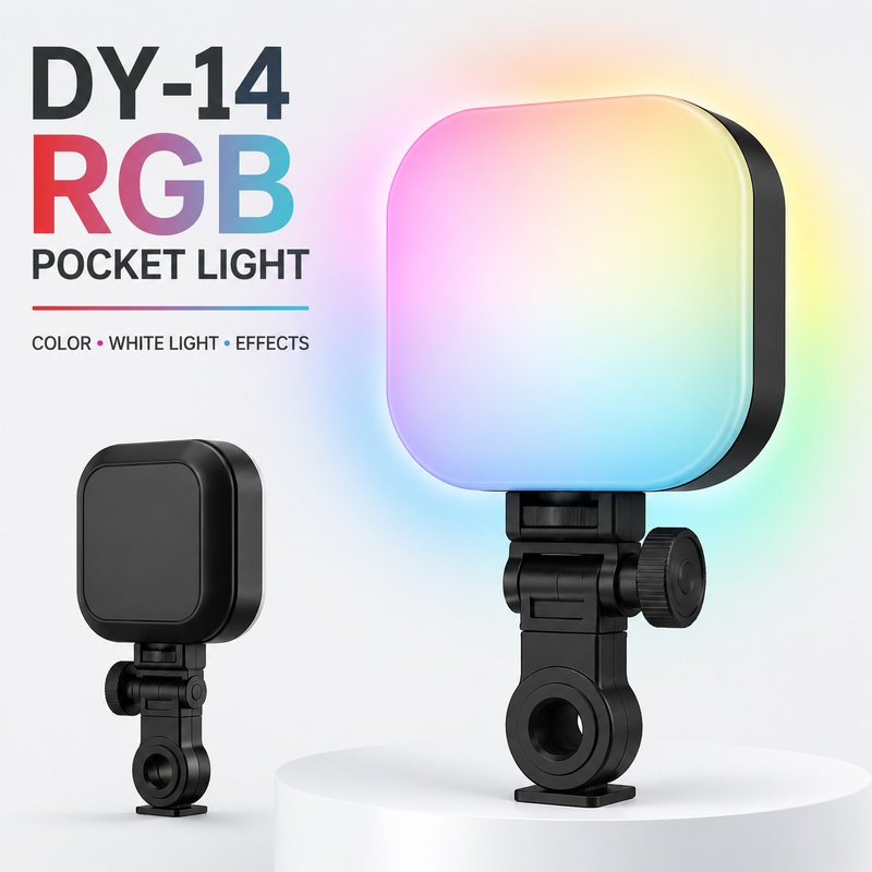 Mini RGB Pocket Light Portable - огляд і ціна Outdoor Lighting Video Shooting
