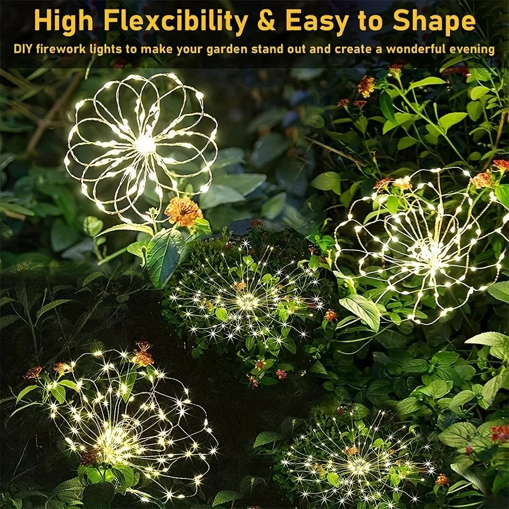 Solar LED Firework Fairy Light - огляд і ціна Outdoor Lighting Company