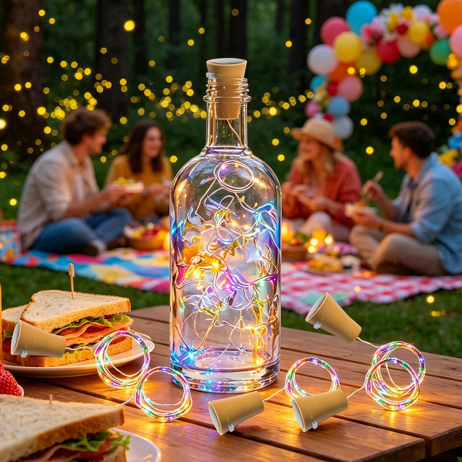 Solar Wine Bottle Lights LED W - огляд і ціна Outdoor Lighting Diy