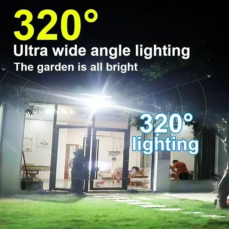 12000LM Powerful Solar Wall La - огляд і ціна Outdoor Lighting Ground