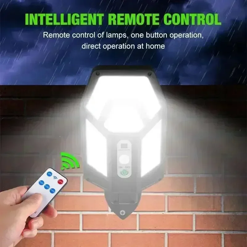 12000LM Powerful Solar Wall La - огляд і ціна Outdoor Lighting Ground
