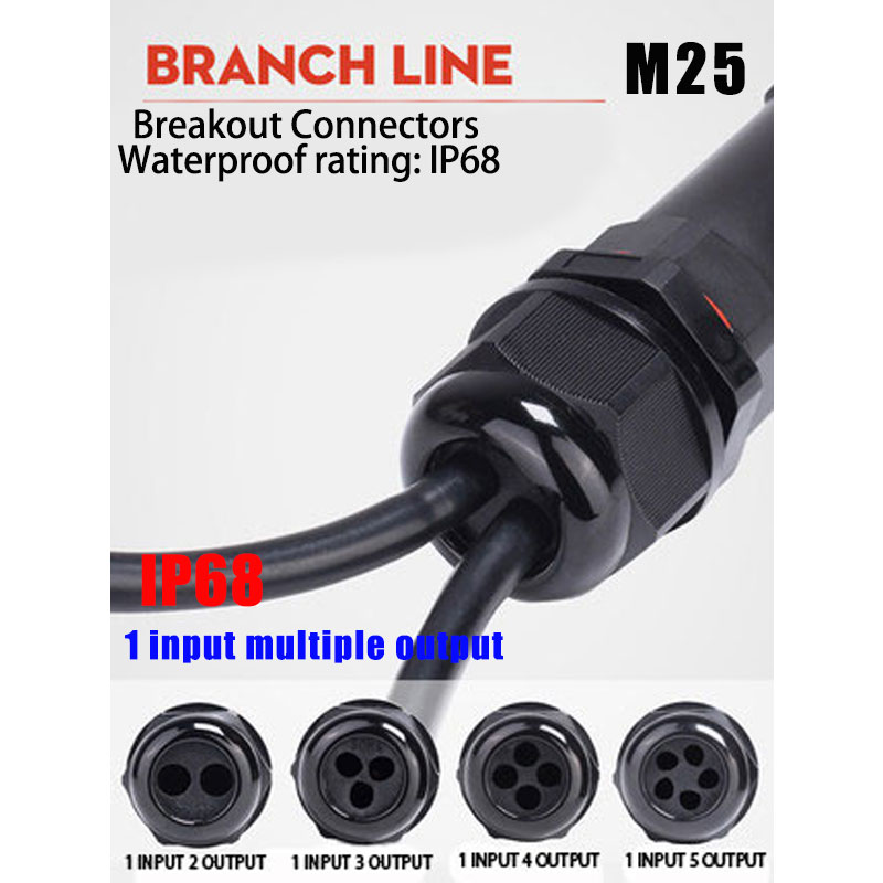 IP68 Waterproof Connector Asse - огляд і ціна Outdoor Lighting Wire Connectors