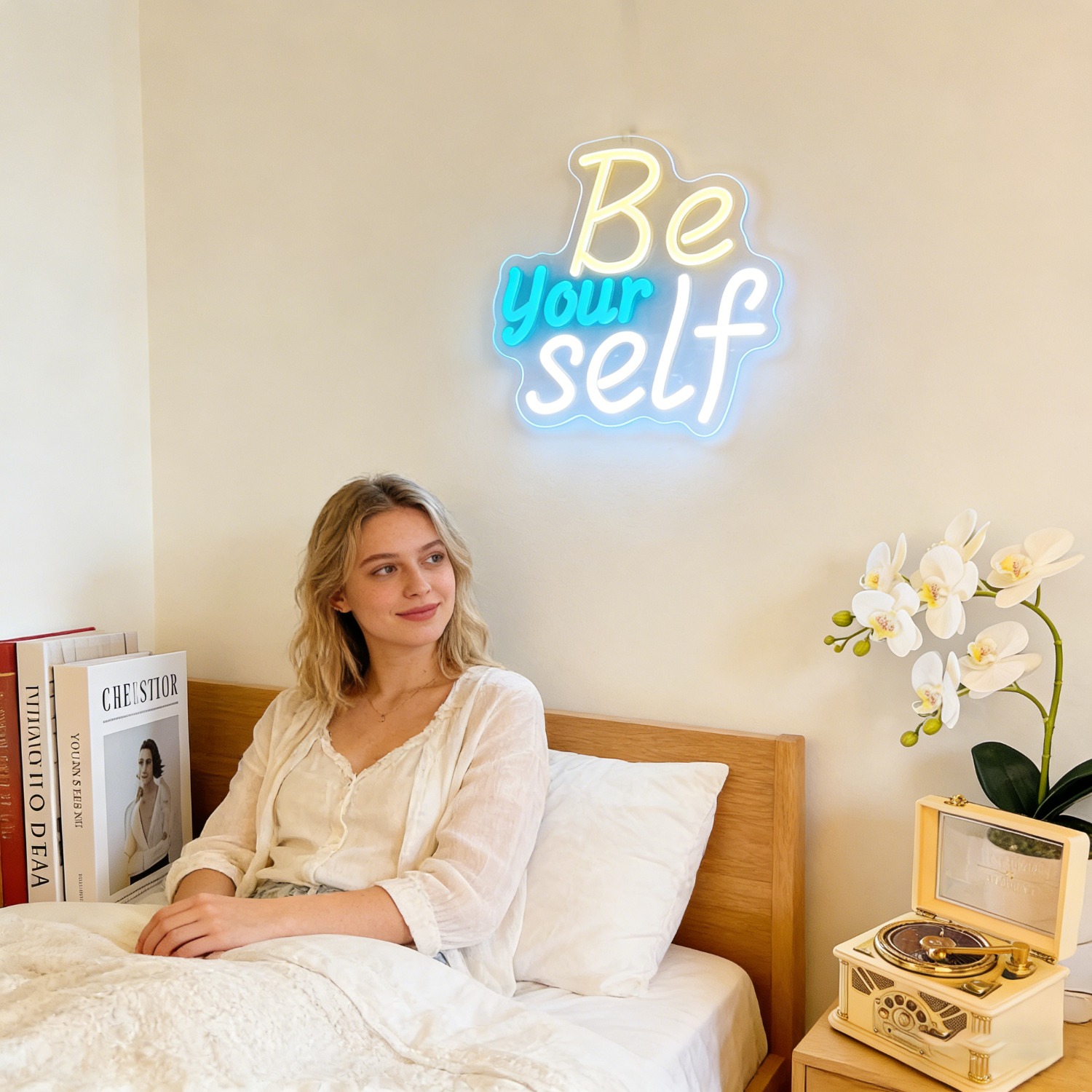 Inspirational Be Yourself Neon - огляд і ціна Outdoor Lighting Quotes