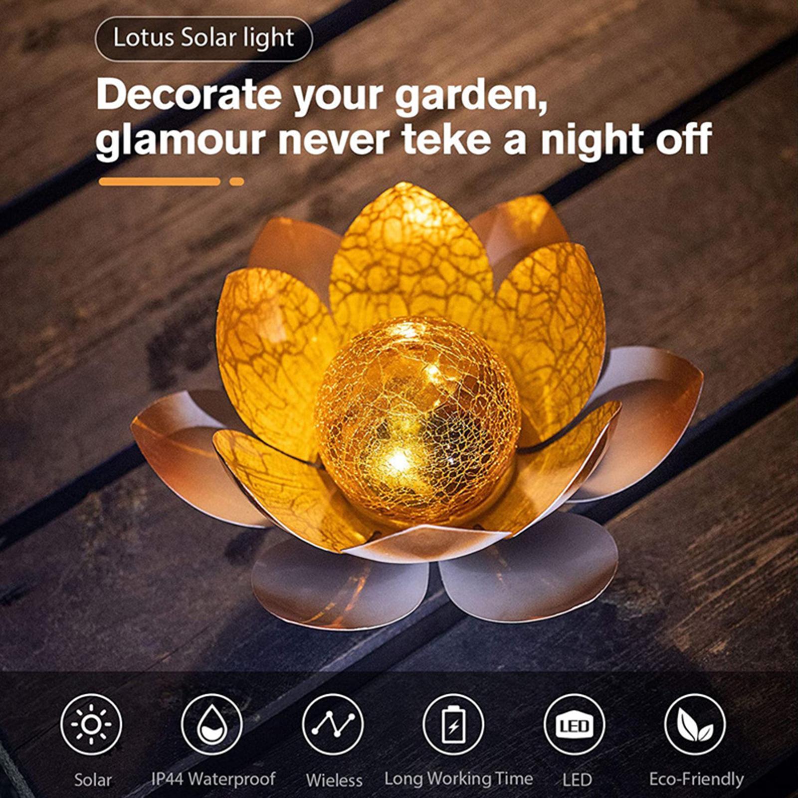 Outdoor Lotus Solar Light Floa - огляд і ціна Outdoor Lighting Quotes