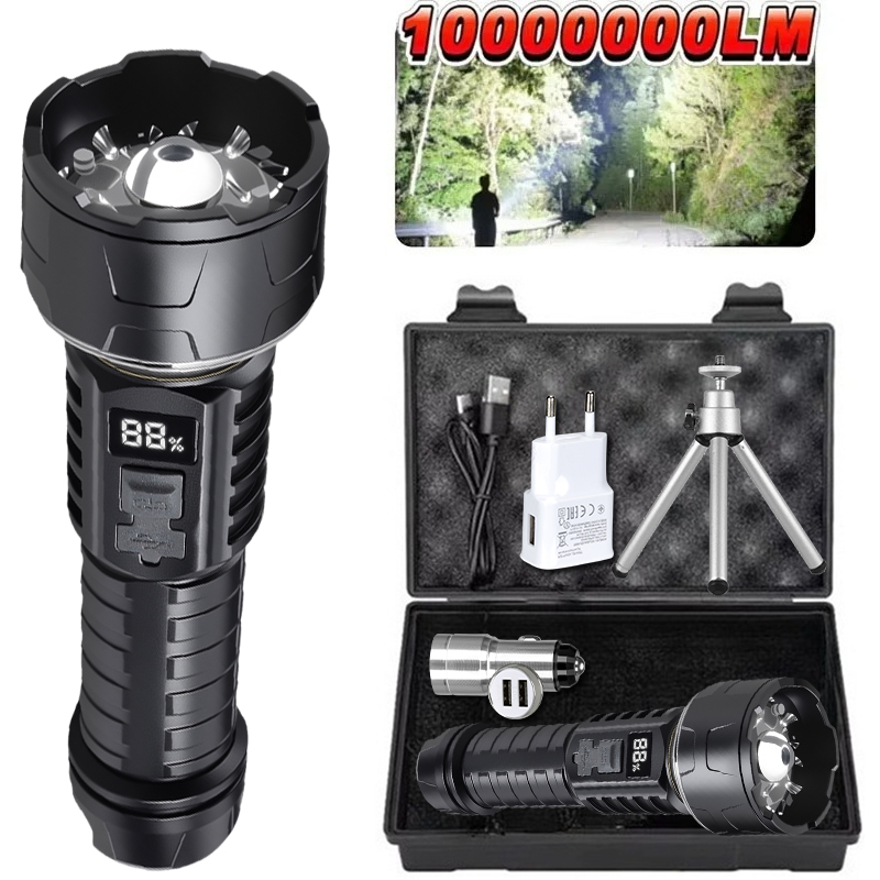 COB LED Flashlight Rechargeabl - огляд і ціна Outdoor Lighting Lanterns