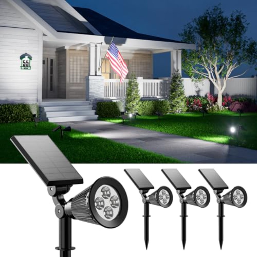 Solar Spotlights Outdoor Water - огляд і ціна Outdoor Lighting Tree