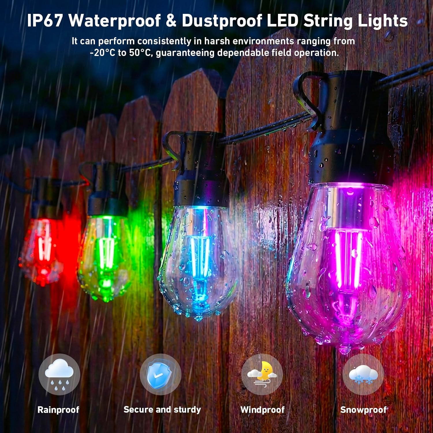 Outdoor Lights LED Plastic 150 - огляд і ціна Outdoor Lighting Vintage