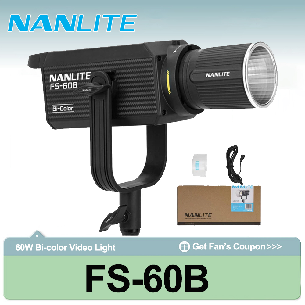 Nanlite FS-60B 70W Bi-color Sp - огляд і ціна Outdoor Lighting Video Shooting