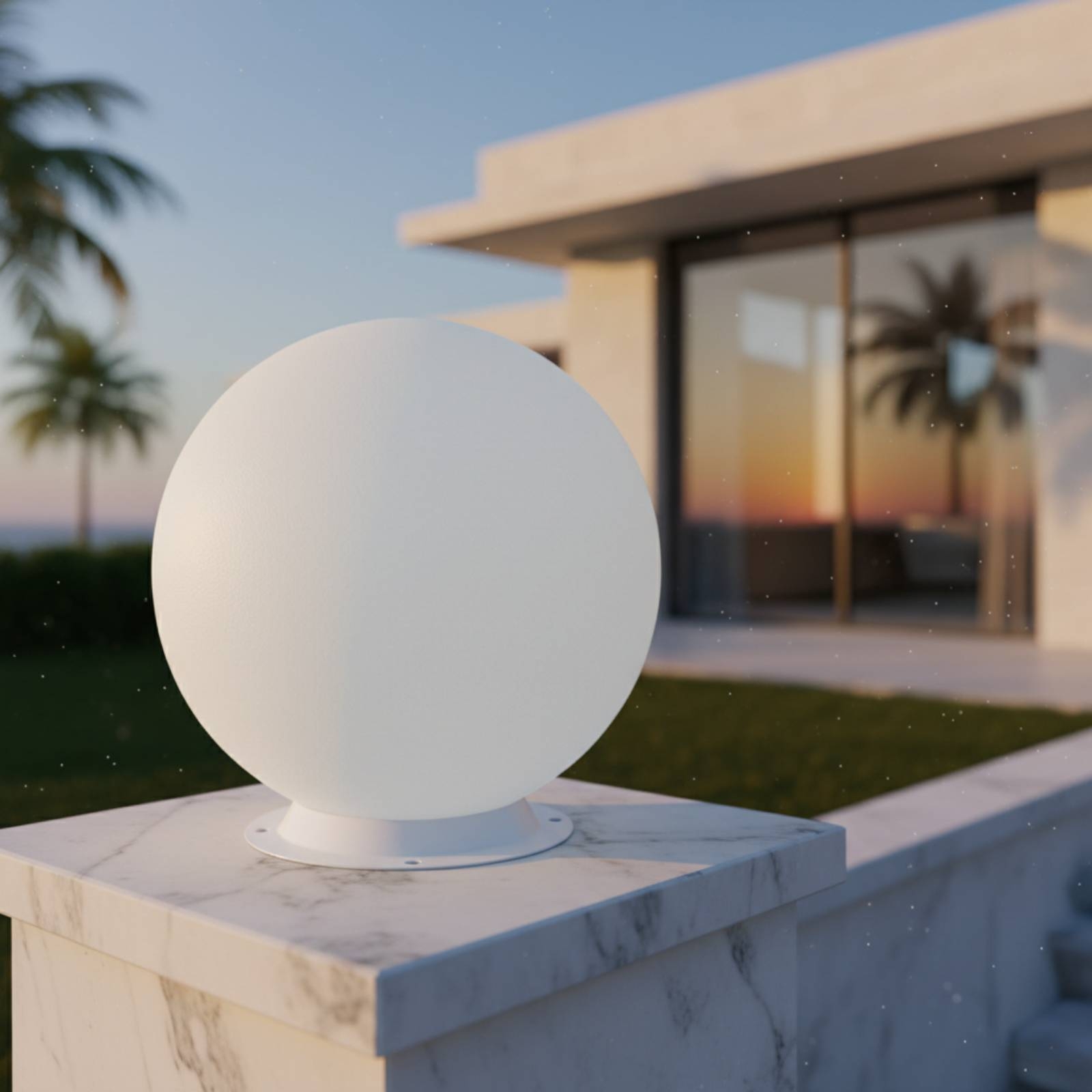 Solar Post Cap Light Dusk to D - огляд і ціна Outdoor Lighting Modern