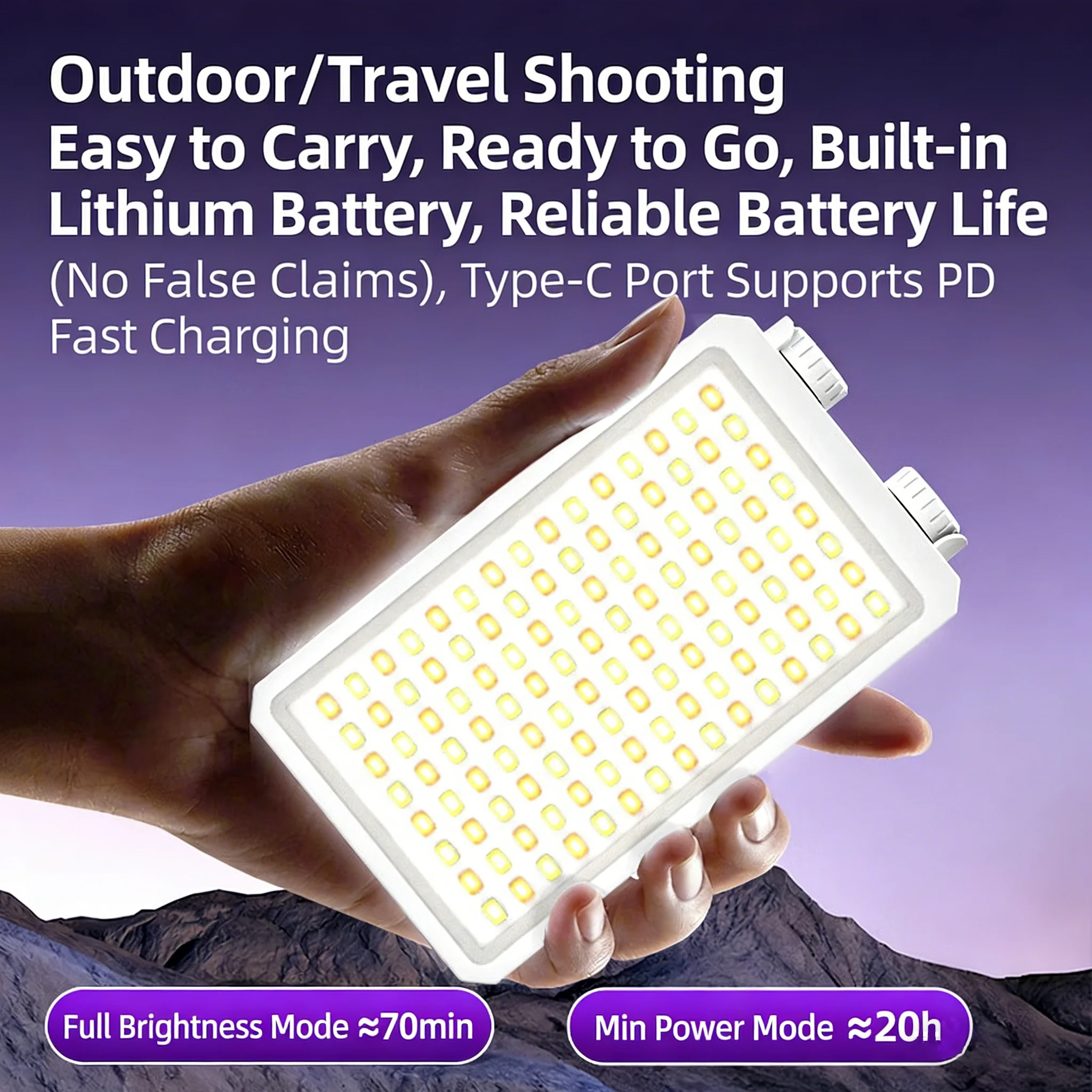 Portable Mini LED Pocket Fill  - огляд і ціна Outdoor Lighting Video Shooting