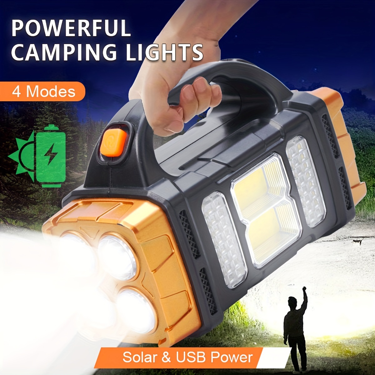 New Upgrade Rechargeable High  - огляд і ціна Outdoor Lighting Diy
