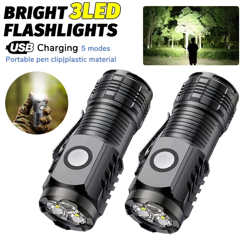 Portable Mini LED Handheld Fla - огляд і ціна Outdoor Lighting Diy
