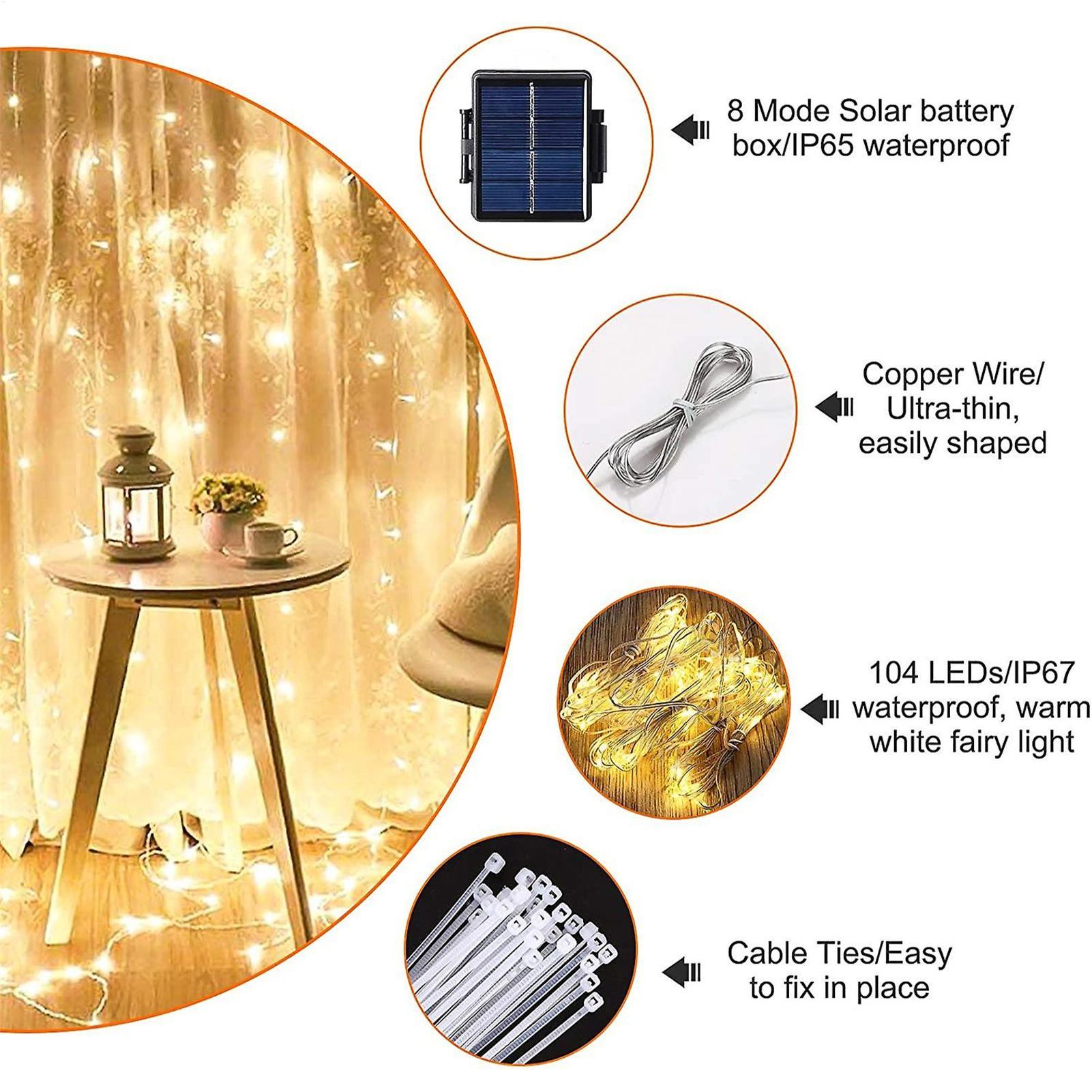 Solar Umbrella String Light 10 - огляд і ціна Outdoor Lighting Company