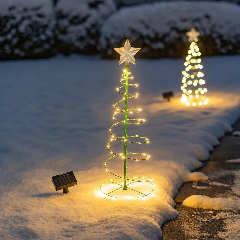 Solar Powered Christmas Tree L - огляд і ціна Outdoor Lighting Tree