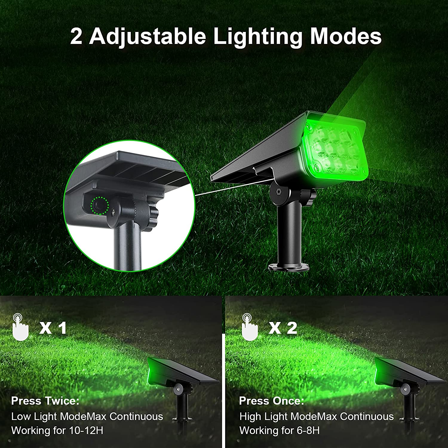 T-SUN Adjustable Solar Spotlig - огляд і ціна Outdoor Lighting Ground