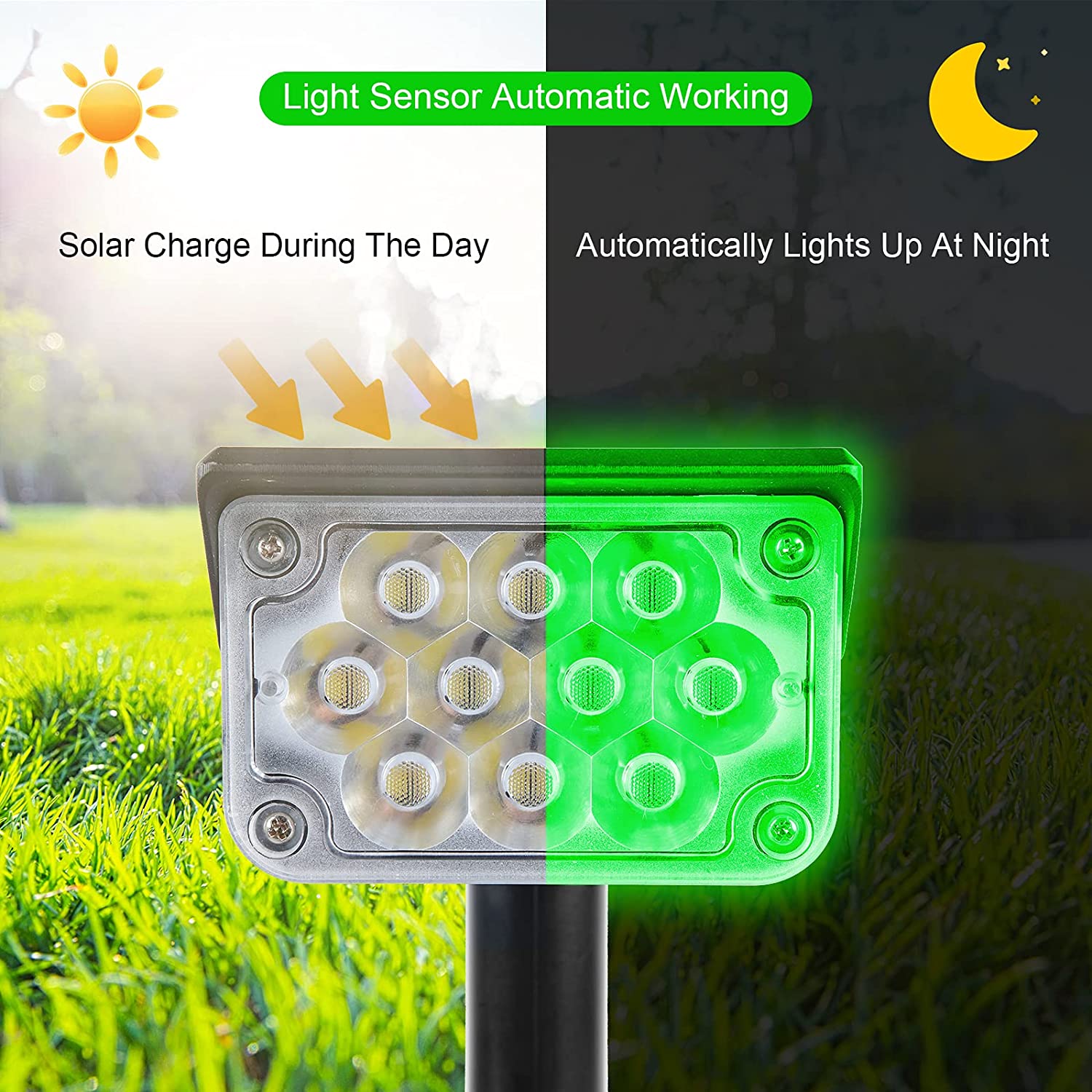 T-SUN Adjustable Solar Spotlig - огляд і ціна Outdoor Lighting Ground