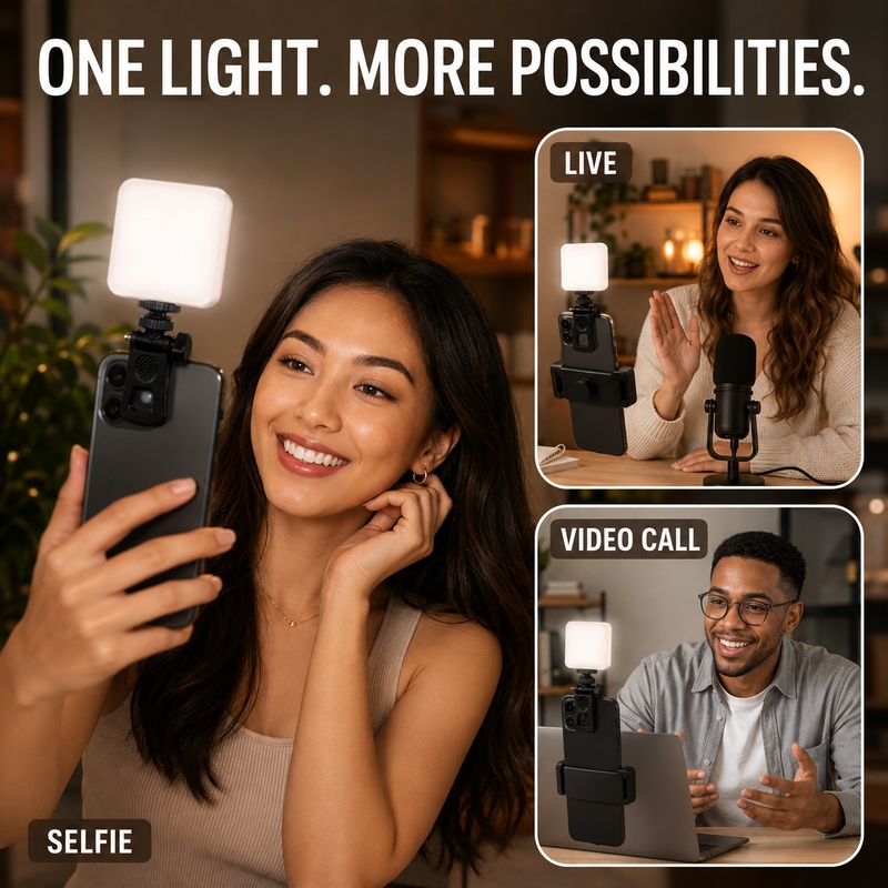 DY11Mini Portable Clip-On Phon - огляд і ціна Outdoor Lighting Video Shooting