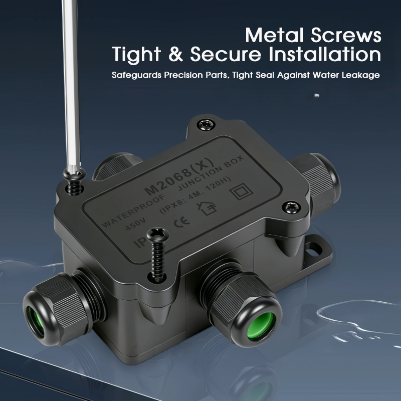 IP68 Waterproof Junction Box P - огляд і ціна Outdoor Lighting Extension Cord